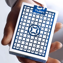 Mazzo di carte TURN (Blue) Playing Cards by Mechanic Industries