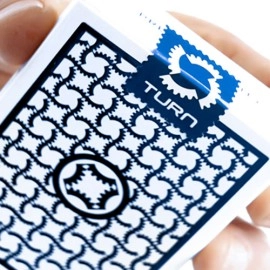 Mazzo di carte TURN (Blue) Playing Cards by Mechanic Industries