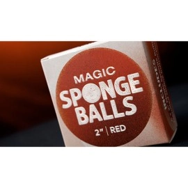 Magic Sponge Balls 4PK RED 5 cm by Murphy's Magic