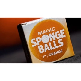 Magic Sponge Balls 4PK ORANGE 2.5 cm by Murphy's Magic