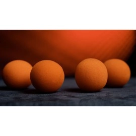 Magic Sponge Balls 4PK ORANGE 4 cm by Murphy's Magic