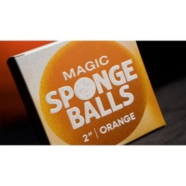 Magic Sponge Balls 4PK ORANGE 5 cm by Murphy's Magic