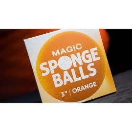 Magic Sponge Balls 4PK ORANGE 8 cm by Murphy's Magic