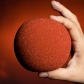 Magic Sponge Balls 1PK red 10 cm by Murphy's Magic