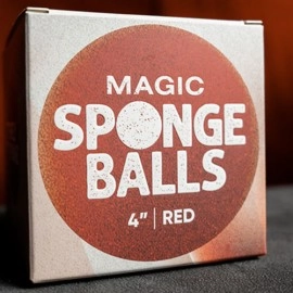Magic Sponge Balls 1PK red 10 cm by Murphy's Magic