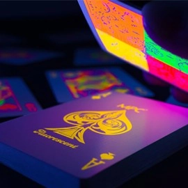 Mazzo di carte QUAD Fluorescent Playing Cards