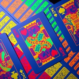 Mazzo di carte QUAD Fluorescent Playing Cards
