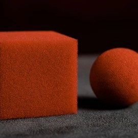 Magic Sponge Ball to Square RED by Murphy's Magic