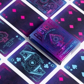 Mazzo di carte Bicycle Cyberpunk Cybernetic Playing Card by Playing Cards by US Playing Card Co.