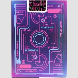 Mazzo di carte Bicycle Cyberpunk Cybernetic Playing Card by Playing Cards by US Playing Card Co.