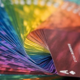 Mazzo di carte Rainbow HOLO Playing Cards by TCC Fashion
