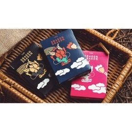 Mazzo di carte The Dragon (Pink Gilded) Playing Cards