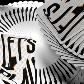 Mazzo di carte Let's Play Playing Cards by Luke Wadey