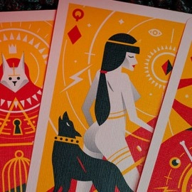 Incubo Mezzanotte Playing Cards by Giovanni Meroni