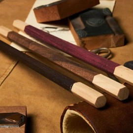 Hexawand Purple Heart Wood (Red) by The Magic Firm