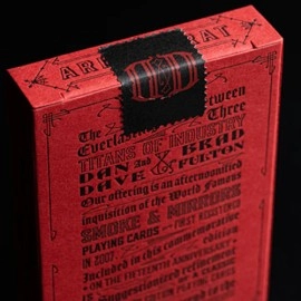 Mazzo di carte Smoke & Mirrors Anniversary Edition: Rouge Playing Cards by Dan & Dave