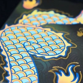 Mazzo di carte The King of Dragon (Holographic) Playing Cards