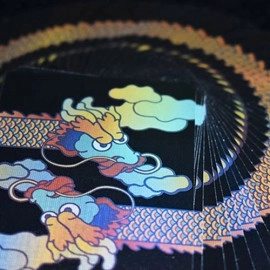 Mazzo di carte The King of Dragon (Holographic) Playing Cards
