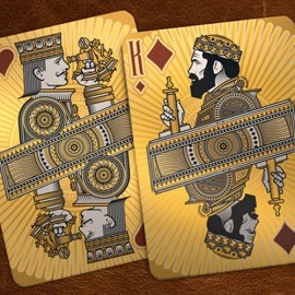 Mazzo di carte Verum Videre 2023 Edition (Gold) by Kings Wild Project Inc.