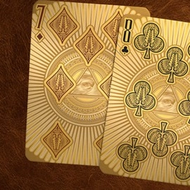 Mazzo di carte Verum Videre 2023 Edition (Gold) by Kings Wild Project Inc.