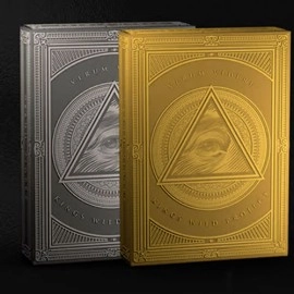Mazzo di carte Verum Videre 2023 Edition (Gold) by Kings Wild Project Inc.