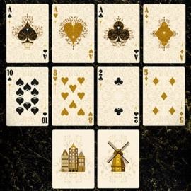 Mazzo di carte Grand Tulip Gold Playing Cards