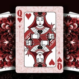 Mazzo di carte Grand Tulip Red Gilded Playing Cards