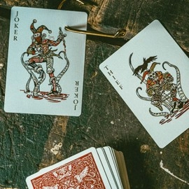 Mazzo di carte Red Seafarers Playing Cards by Joker and the Thief