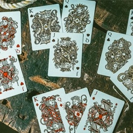 Mazzo di carte Red Seafarers Playing Cards by Joker and the Thief