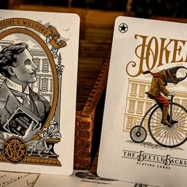 Mazzo di carte The Beetle Backs (Crimson Edition) Playing Cards