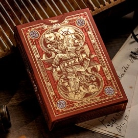Mazzo di carte The Beetle Backs (Crimson Edition) Playing Cards