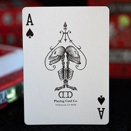 Mazzo di carte FULTON'S October Red Edition Playing Cards