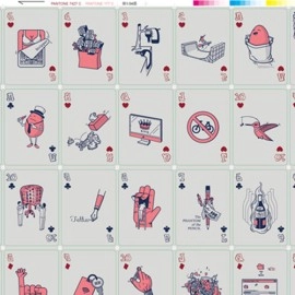 Mazzo di carte Magician Knows V2 (Black and White) by 808 Magic and Alan Wong