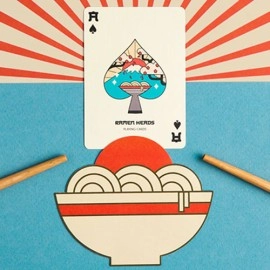 Mazzo di carte Ramen Heads Playing Cards
