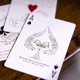 Mazzo di carte Fig. 25 by Cosmo Solano and Printed at US Playing Cards