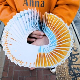 Mazzo di carte Suzy Accordion Cards