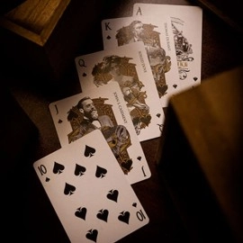 Mazzo di carte Golden Spike 150th Anniversary Playing Cards