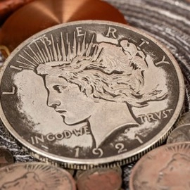 Jumbo Peace Dollar by N2G
