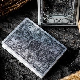 White Tiger Black Gold Box Set by Ark Playing Cards
