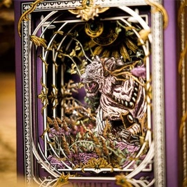 White Tiger Deluxe Wooden Box Set by Ark Playing Cards