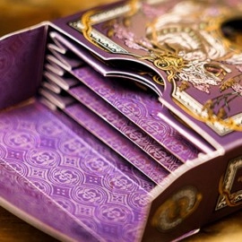 White Tiger Deluxe Wooden Box Set by Ark Playing Cards