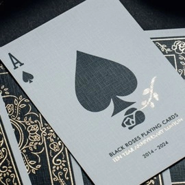 Mazzo di carte Black Roses 10 Year Anniversary Playing Cards