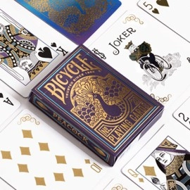 Mazzo di carte Bicycle Purple Peacock Playing Cards by US Playing Card Co