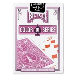 Mazzo di carte Bicycle Color Series (Berry) Playing Card by US Playing Card Co