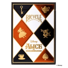 Mazzo di carte Bicycle Disney Alice in Wonderland Playing Cards by US Playing Card Co