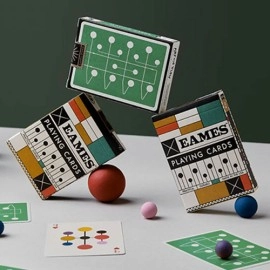 Mazzo di carte Eames "Hang-It-All" (Green) Playing Cards by Art of Play