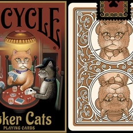 Mazzo di carte Bicycle Poker Cats V2  Playing Cards