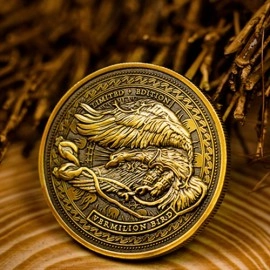 Vermilion Bird Deluxe Wooden Box Set by Ark Playing Cards