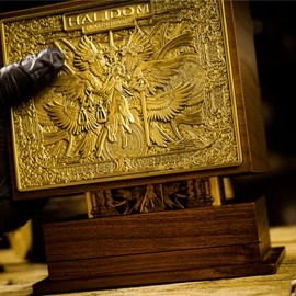 Mazzo di carte Halidom Deluxe Wooden Box Set by Ark Playing Cards