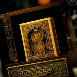 Devildom Deluxe Wooden Box Set by Ark Playing Cards